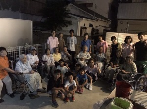 サービス付き高齢者向け住宅 サニーサイドホームすずの花火大会